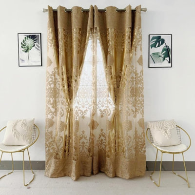 Room Darkening Curtain Panel Pair