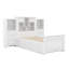 Lit plateforme avec armoire verticale et tiroirs tout-en-un-875720525