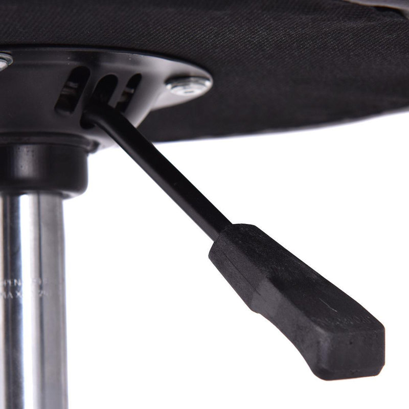 Jeeves Adjustable Height Ergonomic Lab Stool with Removable Casters/Wheels