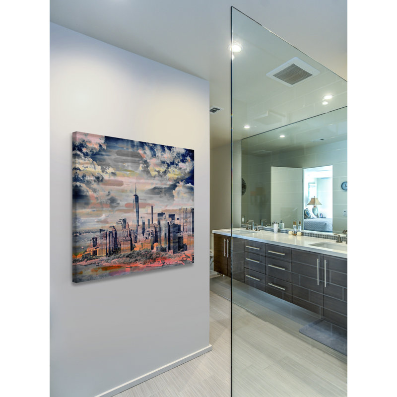 Storm cloud, impression sur toile tendue, H 48 po x l 48 po
