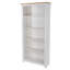 Katalina White 5 shelf tall Bookcase