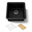 Billings Undermount Bar Sink With Accessories-852221992