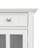 Acadian 36"W Solid Wood Transitional Entryway Storage Cabinet with Drawers, Glass Doors and Adjustable Shelves-2135621846
