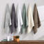 Ensemble de 2 serviettes de bain en coton turc-80791542