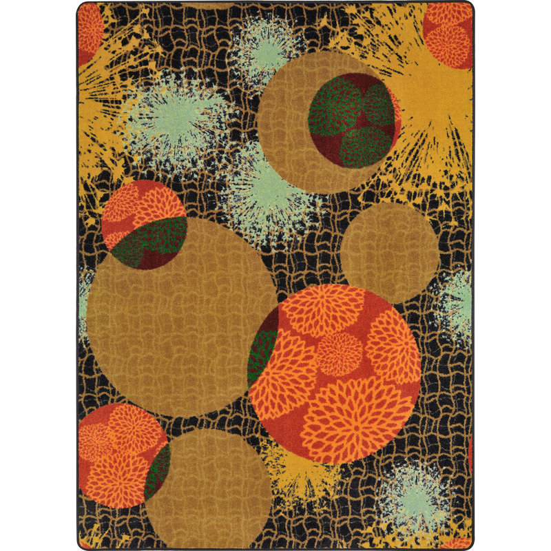 First Take Vantage Point Autumn Area Rug, Rectangle 7'8" x 10'9"