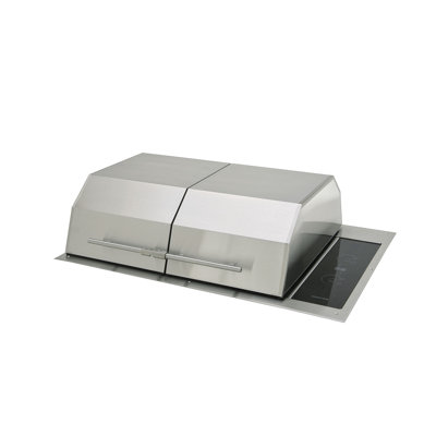 Texan Two Zone Grill, Mounting Holes, Split Lid, Hardwire 240V