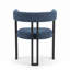 Chaise moderne à dossier incurvé en tissu moderne-1724366771