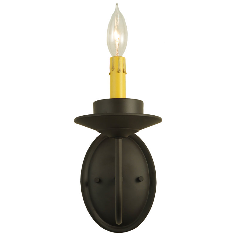 Rustic Lodge 1 - Light Candle Wall Light