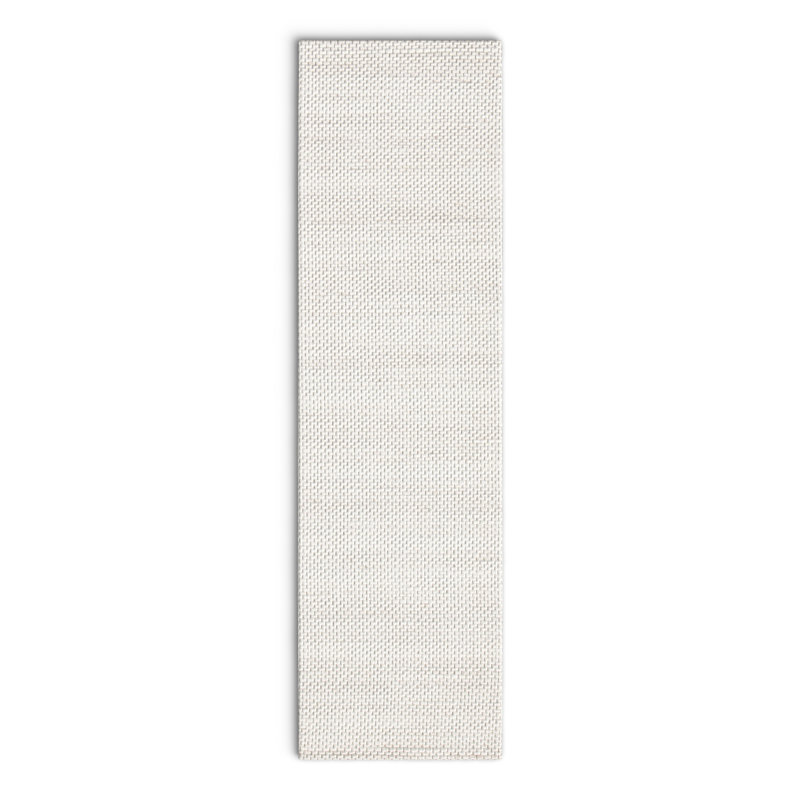 Jared Handmade Beige/Brown Rug, Runner 2'3" x 8'