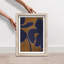 Blue in Bloom II Framed Graphic Art-1006311299-1006311306