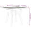 Solid Wood Patio Dining Set Table,-831704078