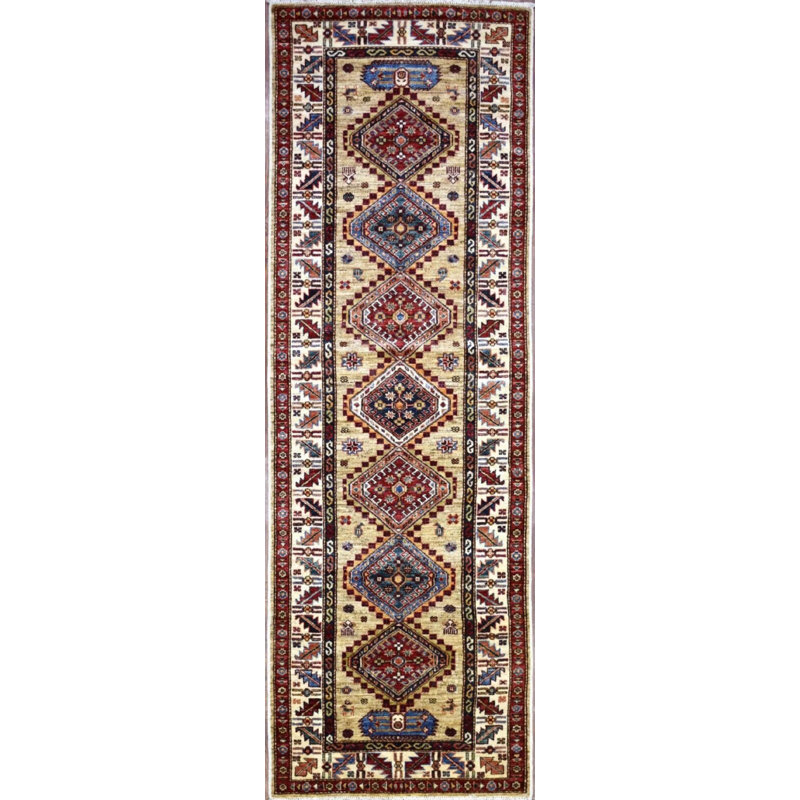 Transitional One-of-a-Kind Runner 2'9" X 8'6" Runner Wool Area Rug