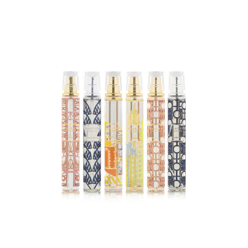 Travel Gift Set - 6 Home Sprays À Saint-Tropez / Miami / Paris / Manhattan / Women / Gentlemen