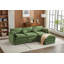 3-Seater Sofa with Ottoman-1606248798
