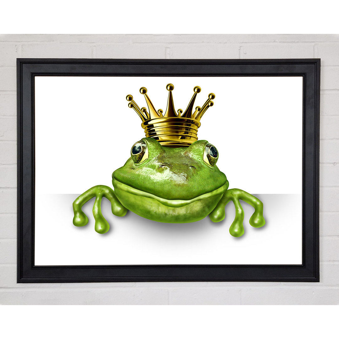 Leinwandbild The King Frog