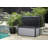 Keter Premier 150 Gallon Durable Resin Outdoor Storage and Organization Deck Box Ideal For Garden Patio Furniture and Supplies, Grey-1002633716