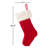 24.5" Christmas Knitted Red & Green Stocking Set of 2