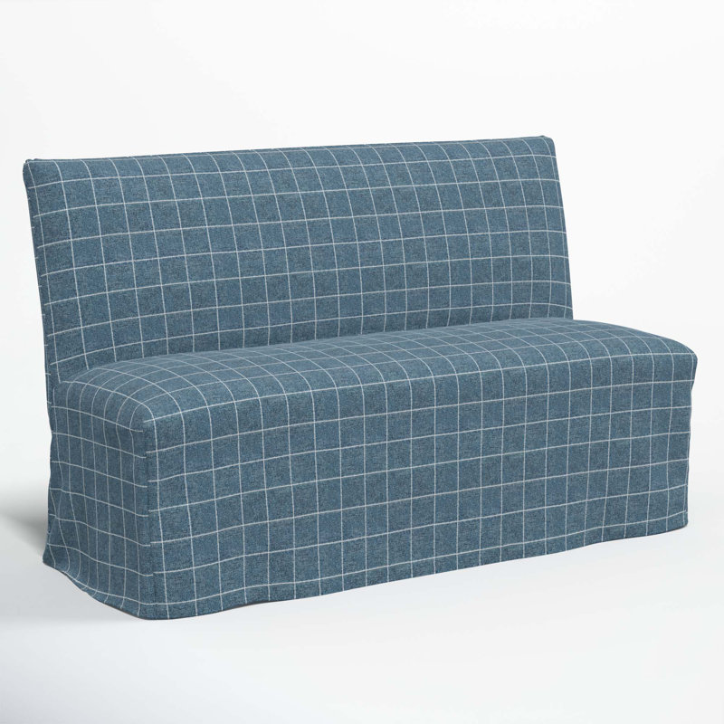 Ivanka Upholstered Bench, Cafe Rainstorm