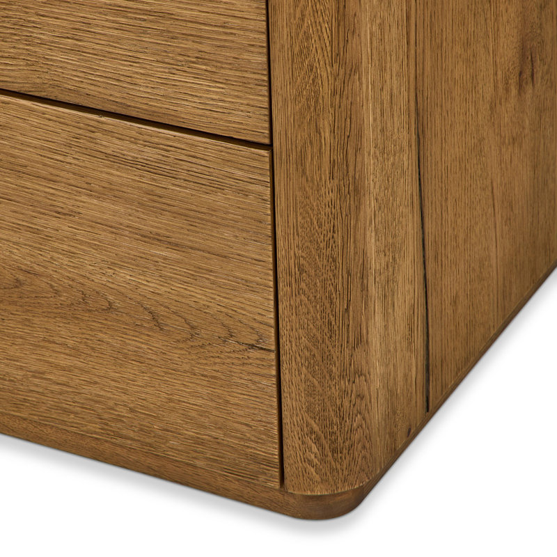 Raleigh 6 Drawer Dresser-Cappuccino Marble