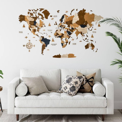 Wall Decor on Wood