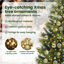 Artificial Hinged Christmas Tree with Cones-334923949-334923944