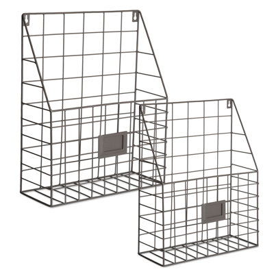 Dockery Farmhouse Wall Storage Basket