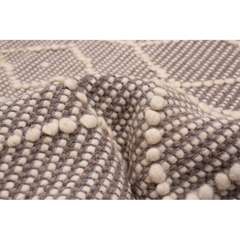 Strowbridge Wool Geometric Indoor Rug