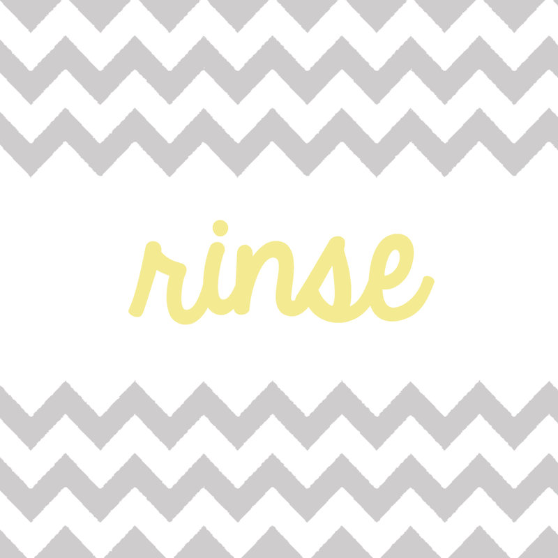 «Rinse» par Anna Hamily, impression sur toile, H 12 po x l 12 po, Toile tendue
