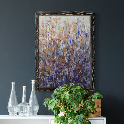 Fall Wildflowers II, toile encadrée de qualité supérieure - prête à être accrochée