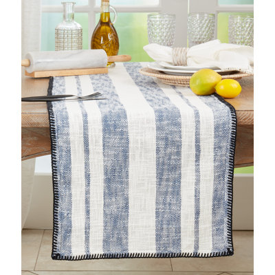 Rectangular Striped Table Runner