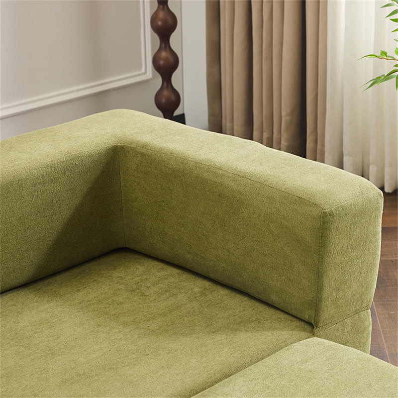 Canapé modulaire Boneless, Vert