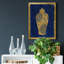 " Sapphire And Gold Urn II " by Tava Studios-1436990958
