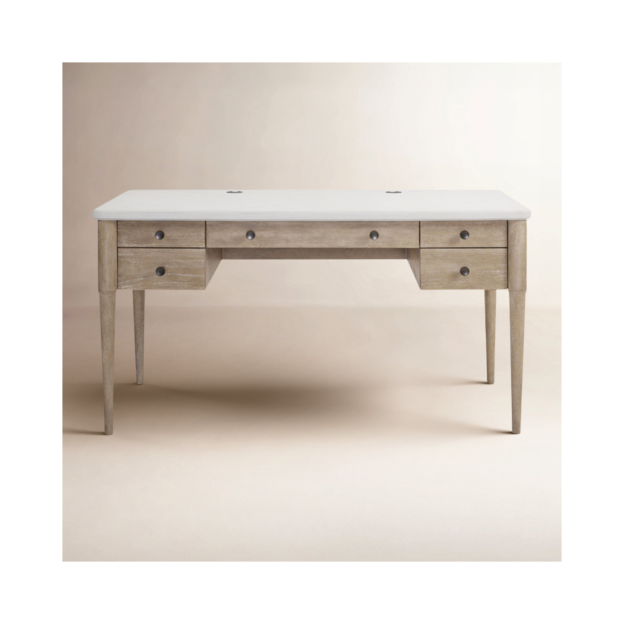 Sabrina 58 W 5 Drawer Desk