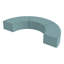 Shapes Series II Modular Collaborative Soft Seating S-Curve Stool with Foam Padded Seat-64497223-64497224-64497230