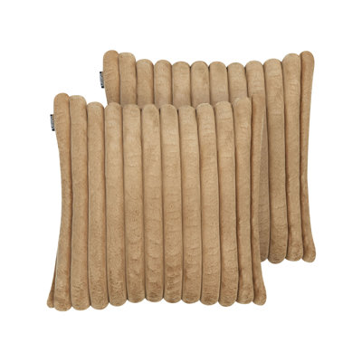 RAKYA Striped Square Throw Cushion With Filling