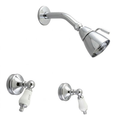 Sacramento In-Wall Shower Set with Lever Handles by Strom Living