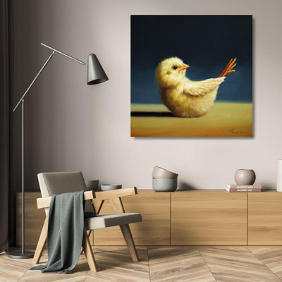 «Red Barrel Studio® Heffernan, Lucia», art sur toile tendue sous le titre «Yoga Chick Boat Pose»
