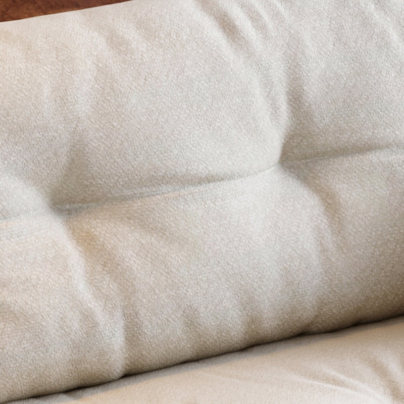 Armless Solid Wood Cloud Sofa