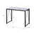Rectangular Writing Desk With Metal Base