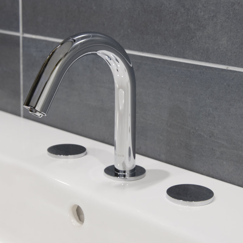 Faucet Hole Cover, Polished Chrome