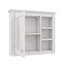 Armoire à pharmacie 30 po x 28 po avec miroir, rangement mural pour salle de bain, avec 3 tablettes ouvertes, armoire avec porte réfléchissante-324915907