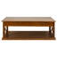 Table basse avec rangement en bois massif Myria-1281110241