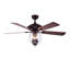 Ventilateur de plafond à 5 pales 52 po avec ensemble d’éclairage inclus Baldy-51486640