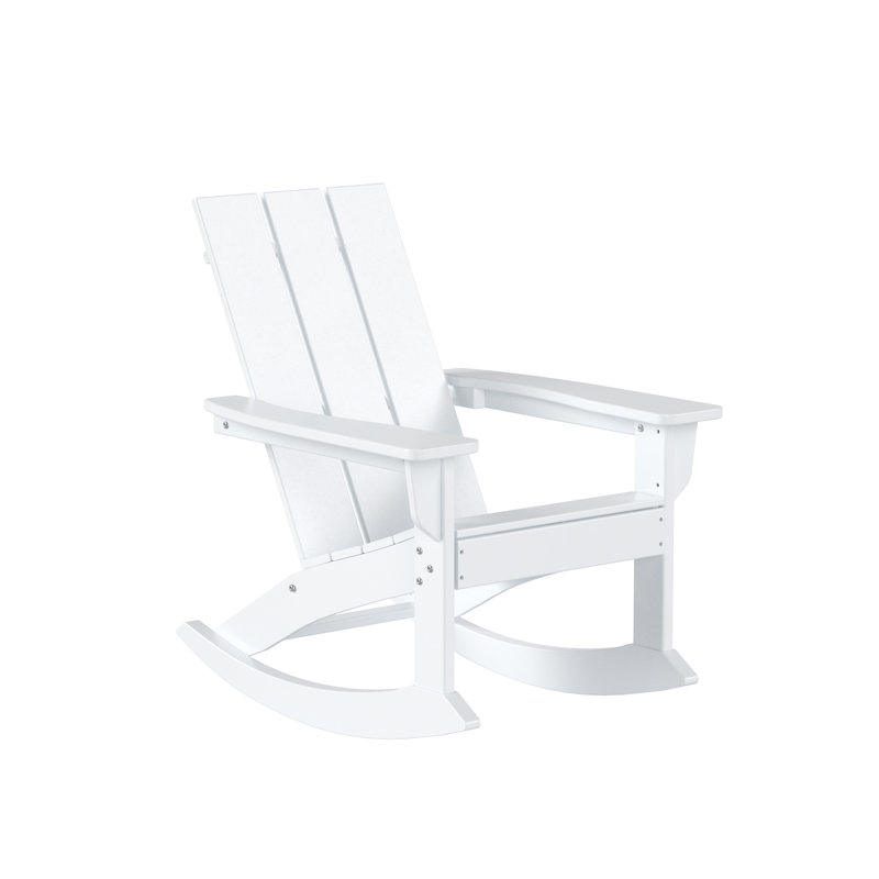 Joubert Outdoor Adirondack Chair, White