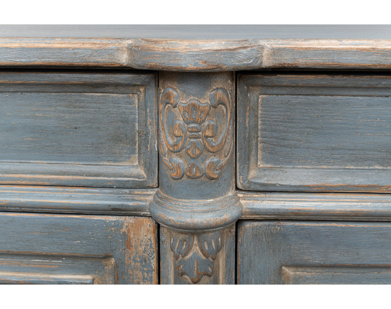 Lilac 88'' W Solid Wood Sideboard