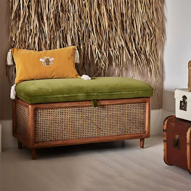 Banc de rangement Vintage