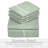 6 Piece Ultra Soft Double Brushed Microfiber Sheet Set, Cooling Sheets with Extra Deep Pockets - Machine Washable-102691463-102691464