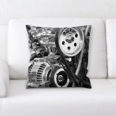 Melendez Motors Throw Pillow