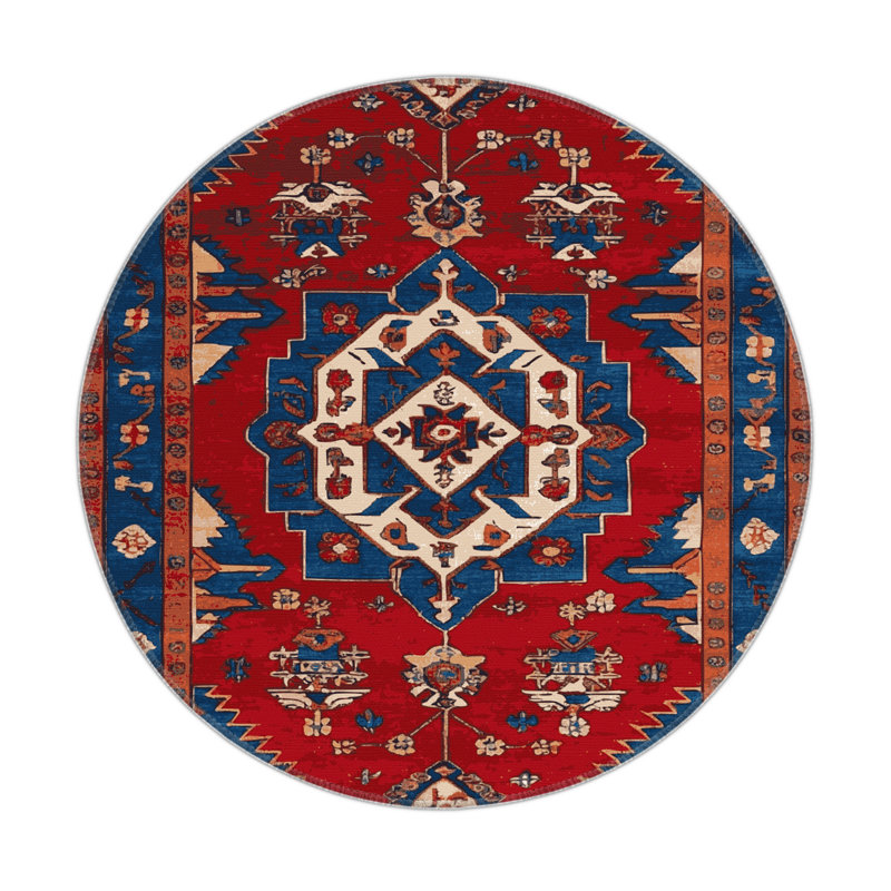 Turkish Brown Indoor and Outdoor Area Rug, Rectangle 3' x 5'