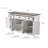 Babich 57.09 " W Solid Wood Buffet Table